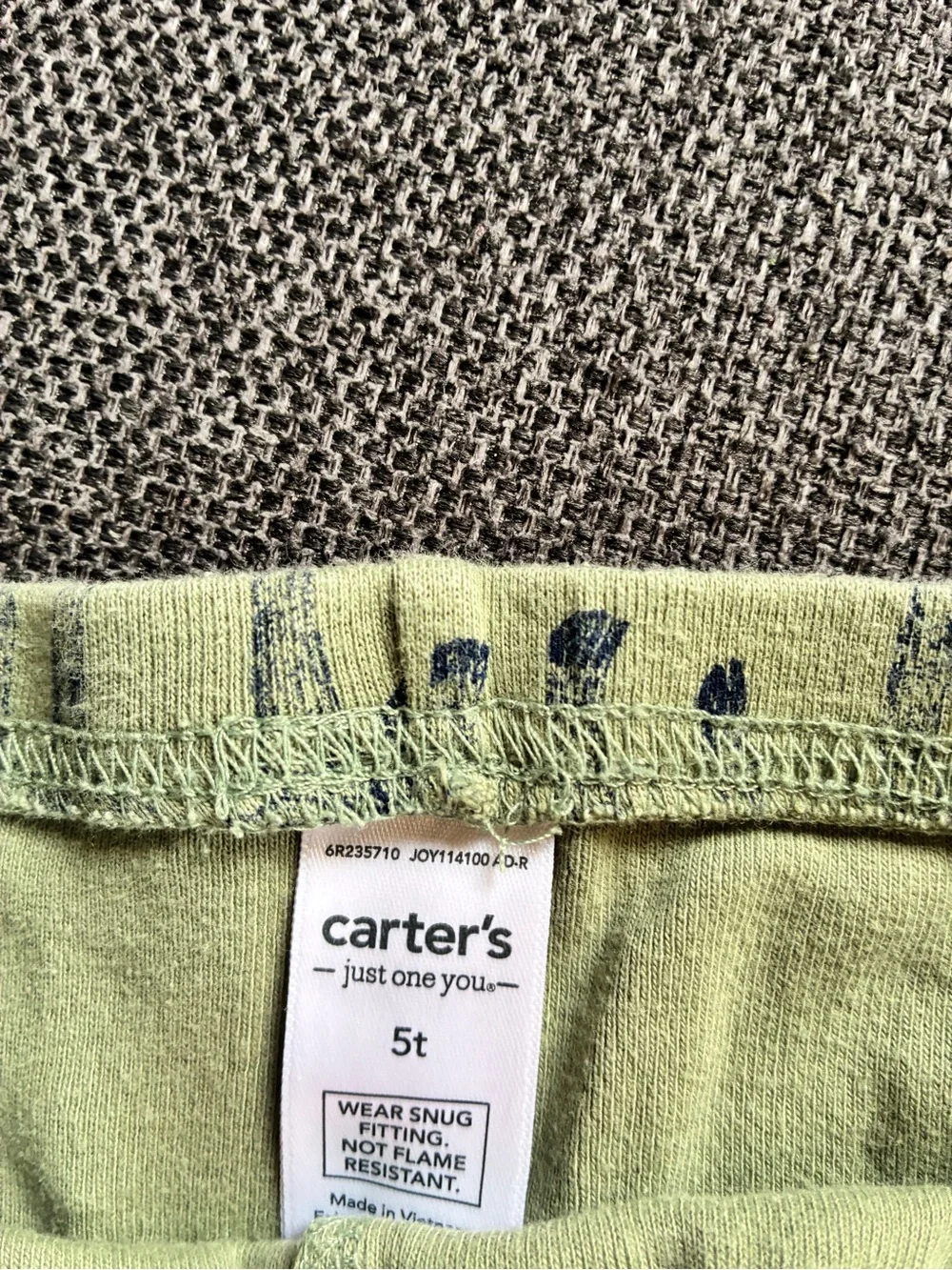 Carter’s Toddler Boy Long Sleeve Pant Pajama Set Bundle. 5T
